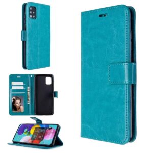 Hoesje geschikt voor Samsung Galaxy A51 - Bookcase Turquoise- portemonnee hoesje