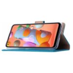 Hoesje geschikt voor Samsung Galaxy A7 2018 - Bookcase Turquoise - portemonnee hoesje