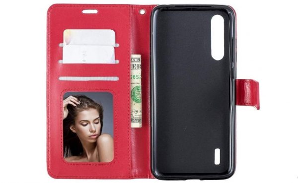 Hoesje geschikt voor Samsung Galaxy A70 / A70S - Bookcase Rood- portemonee hoesje