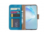 Hoesje geschikt voor Samsung Galaxy S20 Ultra - Bookcase Turquoise - portemonnee hoesje