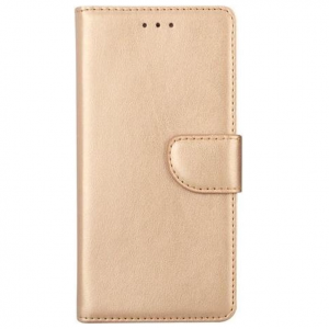 Hoesje geschikt voor Samsung Galaxy S7 - Bookcase Goud- portemonnee hoesje