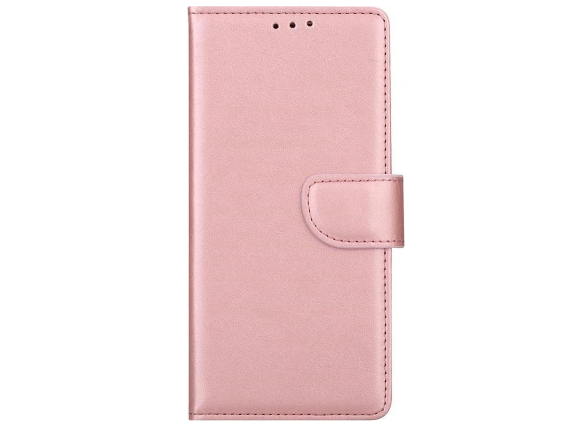 Hoesje geschikt voor Samsung Galaxy S7 - Bookcase Rose Goud- portemonnee hoesje