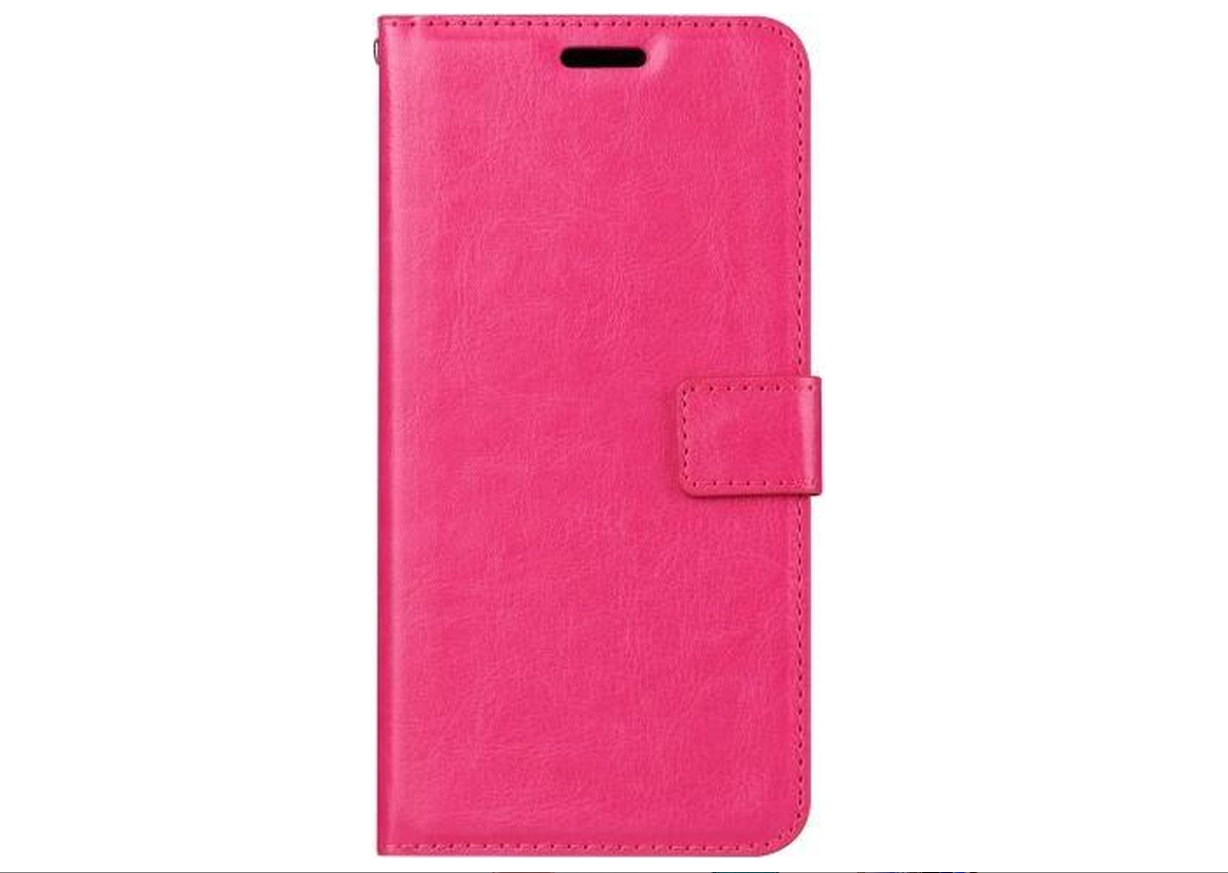 Hoesje geschikt voor Samsung Galaxy S7 - Bookcase Roze - portemonnee hoesje