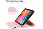 Hoesje geschikt voor Samsung Galaxy Tab A 8.0 (2019) SM-T290 T295 Draaibaar Hoesje - Rosegoud