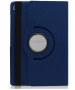 Hoesje geschikt voor Samsung Galaxy Tab A7 (2020) 10.4 inch - Draaibare Tablet Case met Standaard - Donker Blauw