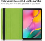 Hoesje geschikt voor Samsung Galaxy Tab A7 (2020) 10.4 inch - Draaibare Tablet Case met Standaard - Groen