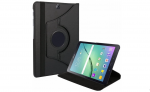 Hoesje geschikt voor Samsung Galaxy Tab S2 8.0 inch (SM-T710 / T715)Tablet Case met 360 graden draaistand cover hoesje - Zwart