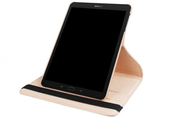 Hoesje geschikt voor Samsung Galaxy Tab S4 10.5 inch T830/T835 (2019) Draaibaar Hoesje - Rosegoud