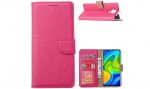 Hoesje geschikt voor Xiaomi Redmi Note 9 - Bookcase Roze - portemonnee hoesje