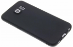 LuxeBass Color Backcover geschikt voor Samsung Galaxy S6 - Zwart / Black