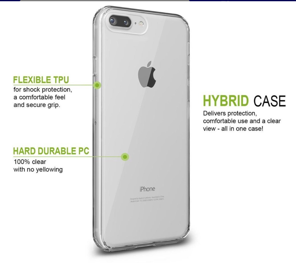 LuxeBass hoesje geschikt voor iPhone SE 2020 - Transparant Anti Shock verstevigd Achterkant Case Backcover + 2 Tempered 9H screenprotector Full Cover Bescherm Glas voor iPhone SE 2020
