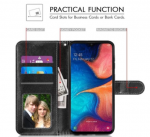 LuxeBass Hoesje geschikt voor Samsung Galaxy A01 hoesje book case + 2 stuks Glas Screenprotector rose goud