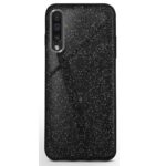 LuxeBass hoesje geschikt voor Samsung Galaxy A50 / A50S - Glitter Siliconen - Zwart