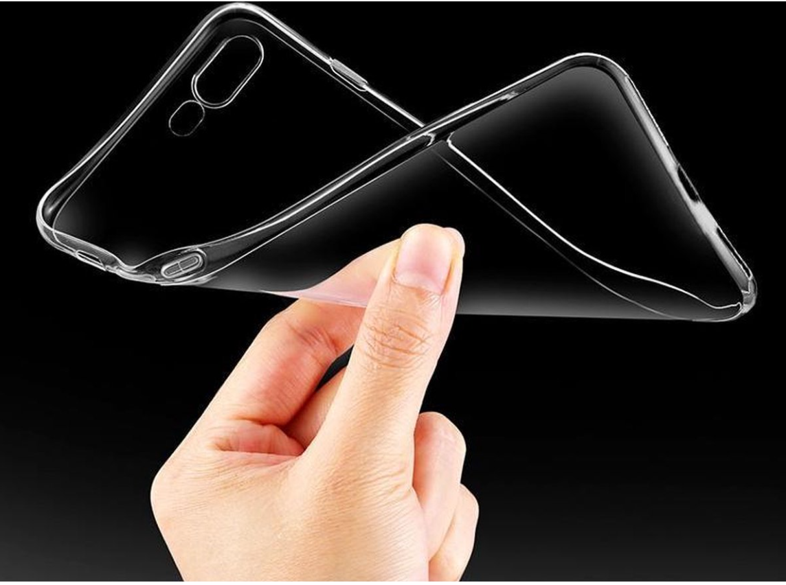 LuxeBass iPhone 7/8 Transparant Soepele Telefoon Hoes Milieuvriendelijke / Ergonimische Phone Case DIY-vriendelijk / Anti-Kras en Stijlvol