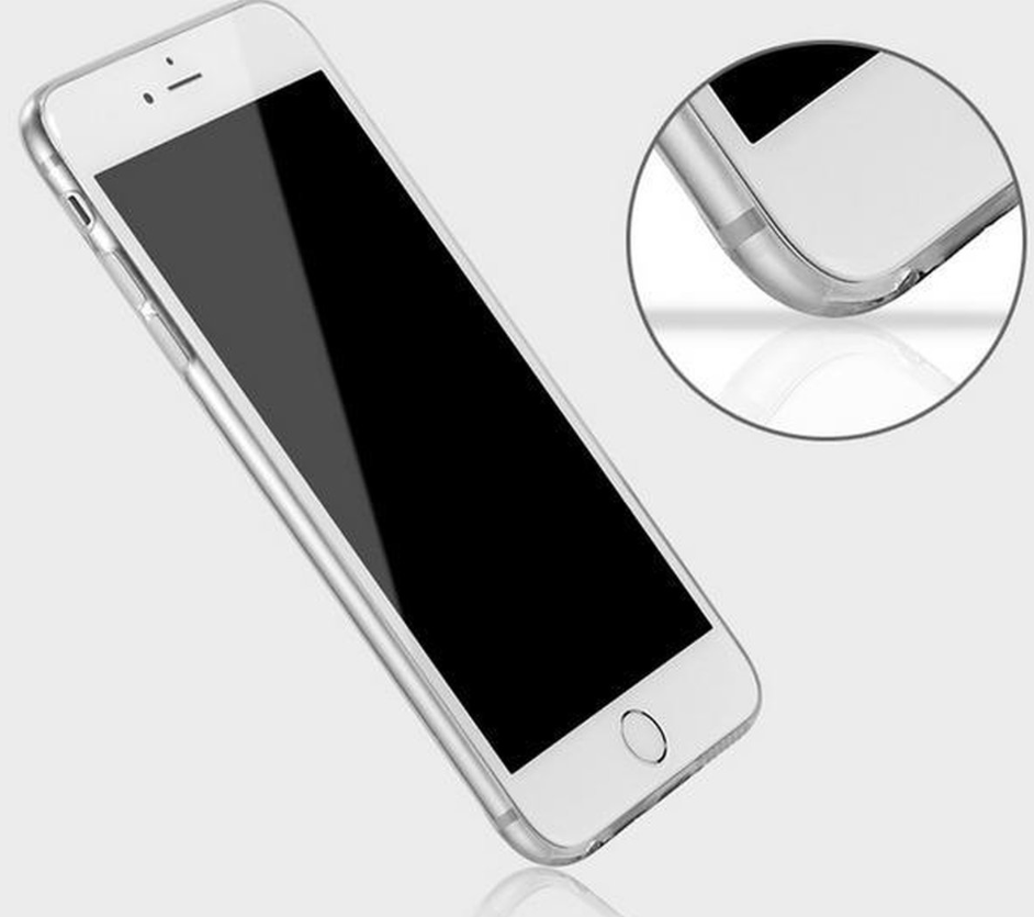 LuxeBass iPhone 7/8 Transparant Soepele Telefoon Hoes Milieuvriendelijke / Ergonimische Phone Case DIY-vriendelijk / Anti-Kras en Stijlvol