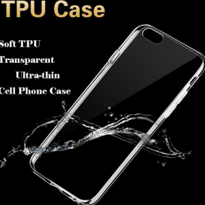 LuxeBass iPhone 7/8 Transparant Soepele Telefoon Hoes Milieuvriendelijke / Ergonimische Phone Case DIY-vriendelijk / Anti-Kras en Stijlvol