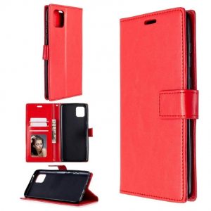 Hoesje geschikt voor Oppo A52 / A72 / A92 hoesje book case Rood