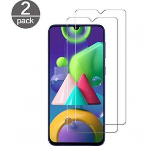 Screenprotector geschikt voor Samsung Galaxy M21 [ 2 Pack ]