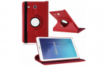 Tablet hoesje 360 graden draaibaar geschikt voor Samsung Galaxy Tab E 9,6 inch Tab E T560 / T561 - Rood
