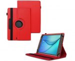 Universele Tablet Hoes voor 10 inch Tablet - 360° draaibaar - Rood