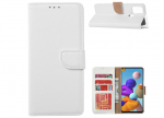 Hoesje geschikt voor Samsung Galaxy A21S - Bookcase Wit - portemonnee hoesje