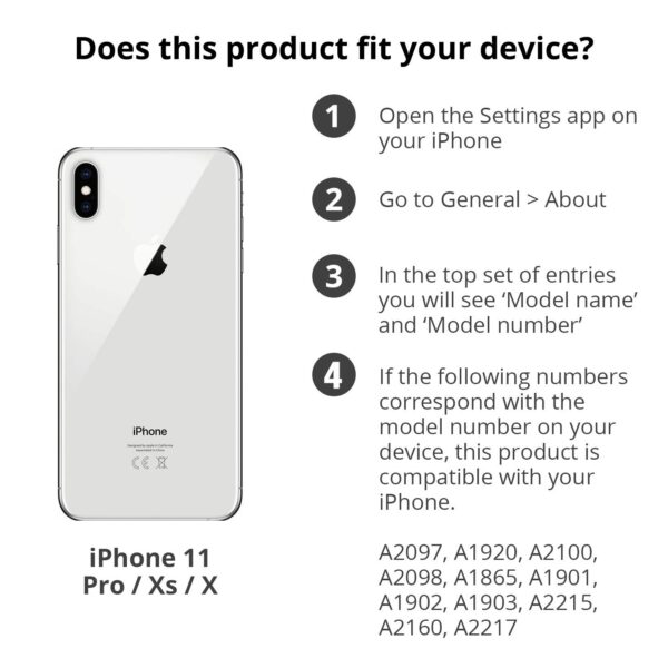 Full screenprotector geschikt voor  iPhone 11 Pro