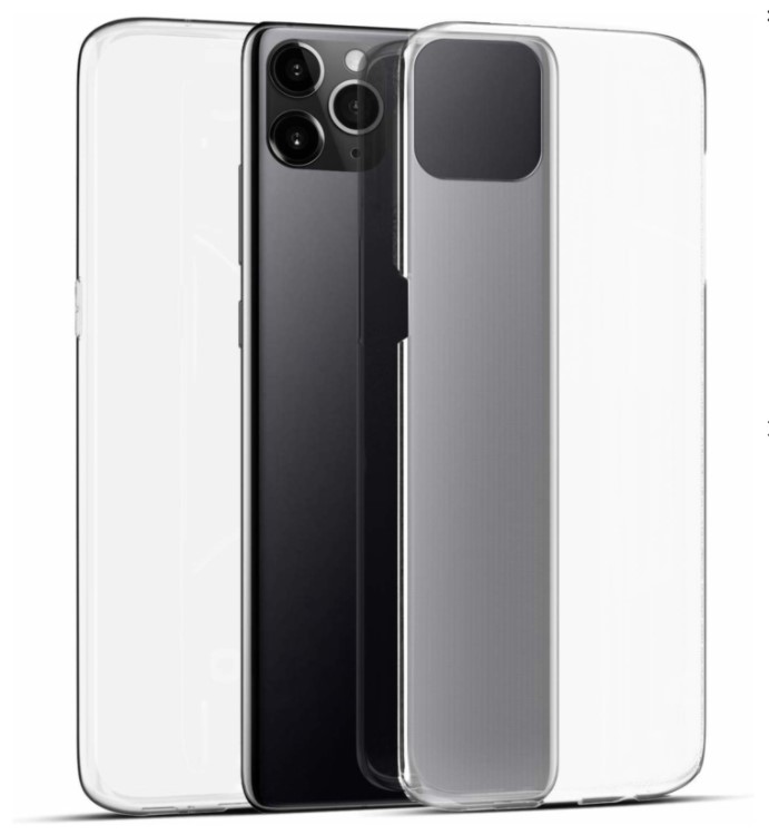 Hoesje geschikt voor iPhone 11 Pro Max - Dubbelzijdig Siliconen hoesje - 2 in 1 (360 graden)
