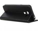 Hoesje geschikt voor LG K61 - Bookcase Zwart - portemonnee hoesje