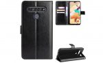 Hoesje geschikt voor LG K61 - Bookcase Zwart - portemonnee hoesje