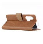 Hoesje geschikt voor Motorola Edge Plus - Bookcase Bruin - portemonnee hoesje