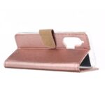 Hoesje geschikt voor Motorola Edge Plus - Bookcase Rose Goud - portemonnee hoesje