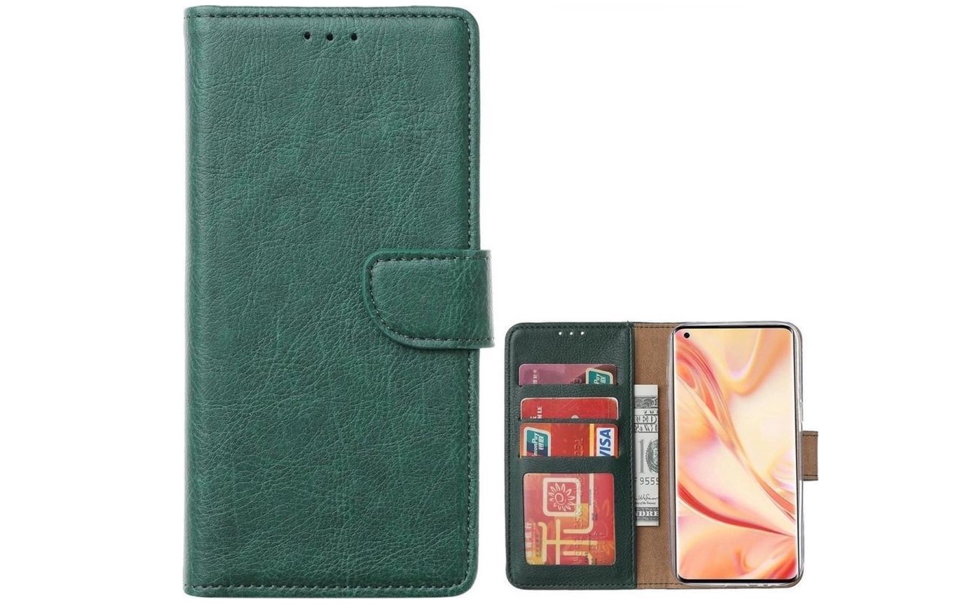 Hoesje geschikt voor Motorola Moto G 5G - Bookcase Groen - portemonnee hoesje