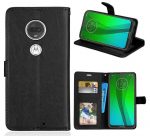 Hoesje geschikt voor Motorola Moto G7 / G7 Plus hoesje book case zwart