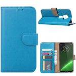 Hoesje geschikt voor Motorola Moto G7 Power - Bookcase Turquoise - portemonnee hoesje