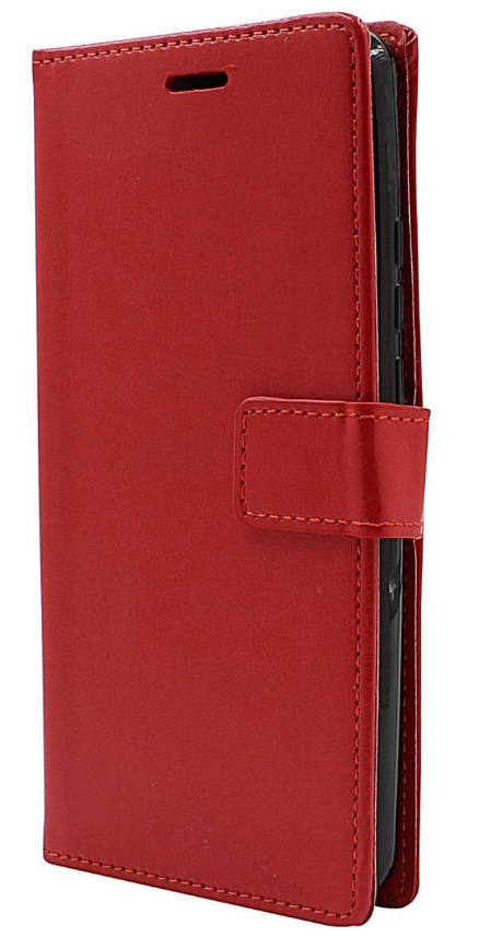 Hoesje geschikt voor Motorola Moto One Hyper hoesje book case rood