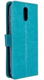 Hoesje geschikt voor Nokia 1 Plus hoesje book case turquoise