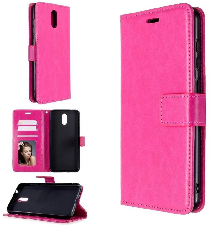 Hoesje geschikt voor Nokia 2 hoesje book case roze