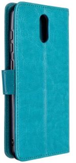 Hoesje geschikt voor Nokia 2 hoesje book case turquoise