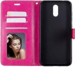 Hoesje geschikt voor Nokia 2.2 hoesje book case roze