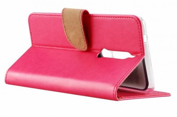 Hoesje geschikt voor Nokia 3.1 - Bookcase Roze - portemonnee hoesje