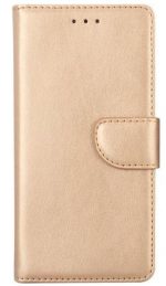 Hoesje geschikt voor Nokia 3.1 Plus - Bookcase Goud - portemonnee hoesje