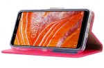 Hoesje geschikt voor Nokia 3.1 Plus - Bookcase Roze - portemonnee hoesje