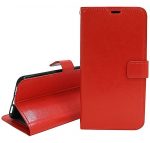 Hoesje geschikt voor Nokia 5.1 - Bookcase Rood - portemonnee hoesje