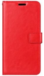 Hoesje geschikt voor Nokia 5.1 - Bookcase Rood - portemonnee hoesje