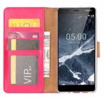 Hoesje geschikt voor Nokia 5.1 - Bookcase Roze - portemonnee hoesje