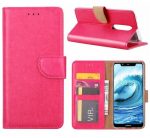 Hoesje geschikt voor Nokia 5.1 Plus - Bookcase Roze - portemonnee hoesje