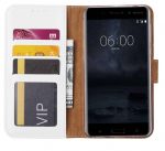 Hoesje geschikt voor Nokia 6 - Bookcase Wit - portemonnee hoesje