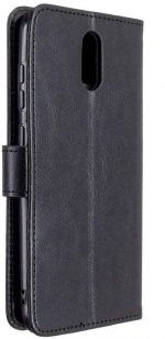 Hoesje geschikt voor OnePlus 7 - Bookcase Zwart - portemonnee hoesje