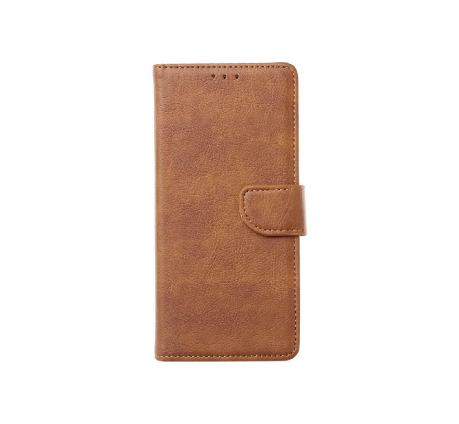 Hoesje geschikt voor OnePlus 8 - Bookcase Bruin - portemonnee hoesje