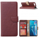 Hoesje geschikt voor Oppo A12 / A12S - Bookcase Wijnrood - portemonnee hoesje
